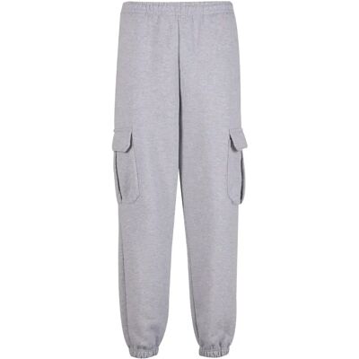 Cargo joggingsbroek Build Your Brand 90'S Gris XS Cargo joggingsbroek Build Your Brand 90'S Gris XS