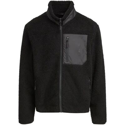 Fleece Build Your Brand Sherpa Noir 5XL Fleece Build Your Brand Sherpa Noir 5XL
