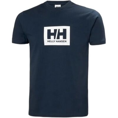 T-shirt Helly Hansen Box 2.0 Bleu XL T-shirt Helly Hansen Box 2.0 Bleu XL