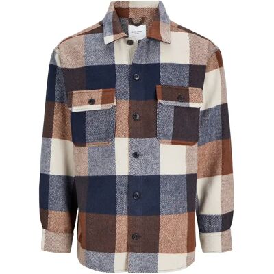Overhemd Jack & Jones Bradley Ollie Bleu M Overhemd Jack & Jones Bradley Ollie Bleu M