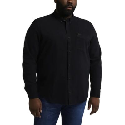Shirt Lee Button Down Noir XL Shirt Lee Button Down Noir XL