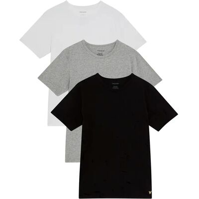 T-shirt Lyle & Scott Basic (x3) Noir M T-shirt Lyle & Scott Basic (x3) Noir M
