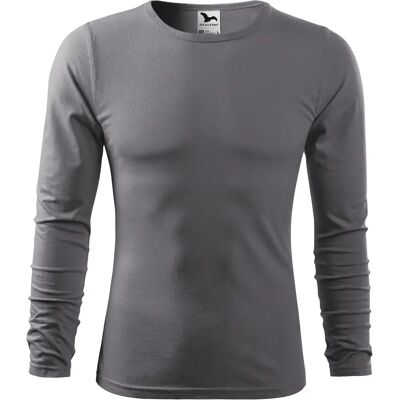Longsleeve T-shirt Malfini Fit-T 119 Gris 2XL Longsleeve T-shirt Malfini Fit-T 119 Gris 2XL
