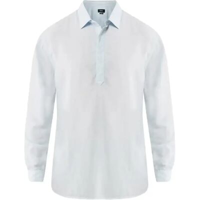 Lange mouwen casual overhemd Mexx Henley Bleu 2XL Lange mouwen casual overhemd Mexx Henley Bleu 2XL