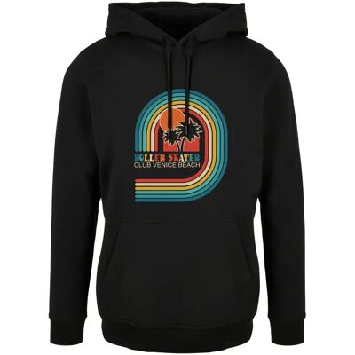 Hoodie Mister Tee Roller Skater Noir L Hoodie Mister Tee Roller Skater Noir L