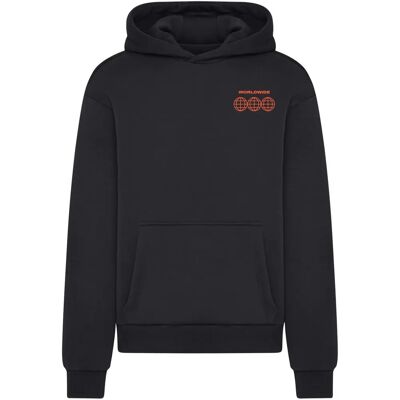 Hoodie Mister Tee Faith And Trust Fluffy Noir L Hoodie Mister Tee Faith And Trust Fluffy Noir L