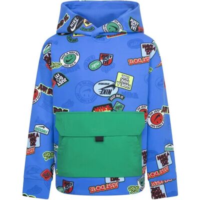 Nike Kids Aop Po Hoodie - Veelkleurig - 4-5 Jaar Nike Kids Aop Po Hoodie - Veelkleurig - 4-5 Jaar