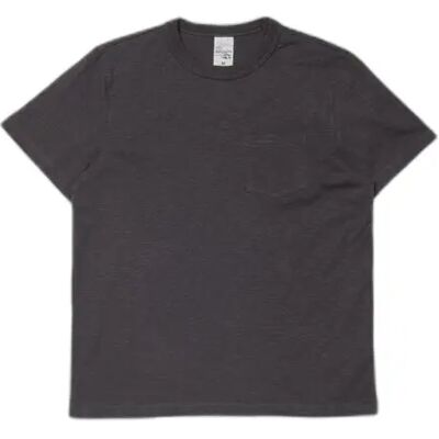 T-shirt Nudie Jeans Roy Heavy Slub Noir XS T-shirt Nudie Jeans Roy Heavy Slub Noir XS