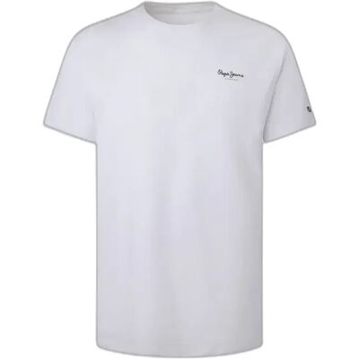 T-shirt Pepe Jeans Original Basic 3 N Blanc L T-shirt Pepe Jeans Original Basic 3 N Blanc L