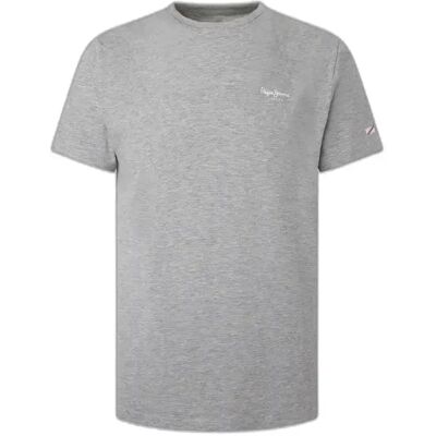 T-shirt Pepe Jeans Original Basic 3 N Gris 2XL T-shirt Pepe Jeans Original Basic 3 N Gris 2XL