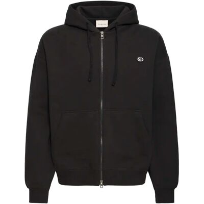 Hoodie Solid Varro Noir S Hoodie Solid Varro Noir S
