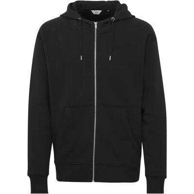 Hooded sweatshirt met rits Solid Lenz Noir 3XL Hooded sweatshirt met rits Solid Lenz Noir 3XL