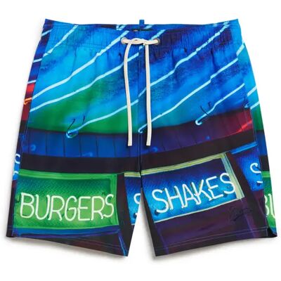 Zwemshort Superdry Photographic Bleu XL Zwemshort Superdry Photographic Bleu XL