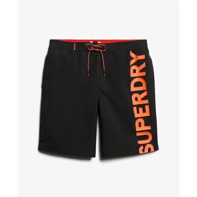 Classieke surfshorts Superdry Noir M Classieke surfshorts Superdry Noir M