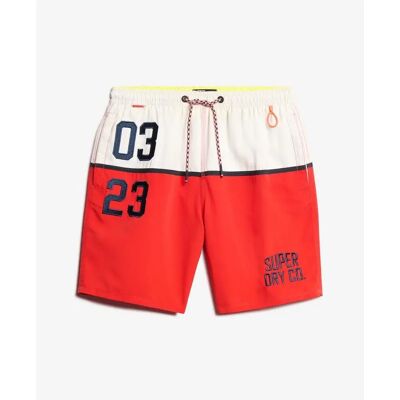 Zwemshort Superdry Nautical Rouge S Zwemshort Superdry Nautical Rouge S