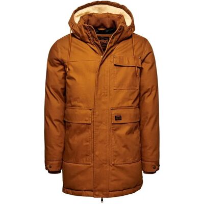 Superdry M5011745A Bruine Hoodie Parka - parka Superdry M5011745A Bruine Hoodie Parka - parka