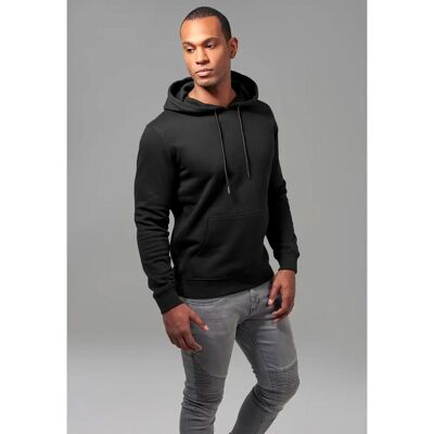 Urban Classics Hoodie Urban Classic Terry basic Noir L Urban Classics Hoodie Urban Classic Terry basic Noir L