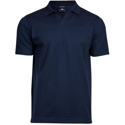 Polo met V-hals Tee Jays Luxury Stretch Bleu XL Polo met V-hals Tee Jays Luxury Stretch Bleu XL