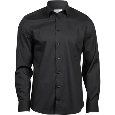Luxe Rekbare Shirt Tee Jays Noir L Luxe Rekbare Shirt Tee Jays Noir L