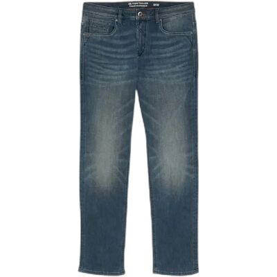Straight Jeans met achterzakken Tom Tailor Marvin Bleu 30x32 Straight Jeans met achterzakken Tom Tailor Marvin Bleu 30x32