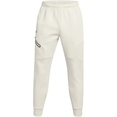 Under Armour Unstoppable Fleece Jogger - Summit White/Black - XXXL Broek Under Armour Unstoppable Fleece Jogger - Summit White/Black - XXXL Broek