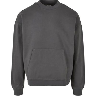 Sweater met ronde hals Urban Classics Boxy Noir L Sweater met ronde hals Urban Classics Boxy Noir L