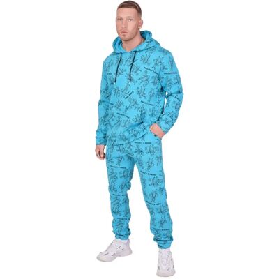Hoodie Project X Paris One piece all over Blauw S Hoodie Project X Paris One piece all over Blauw S