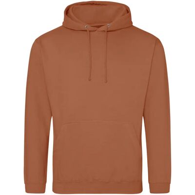 Hoodie Just Hoods College Marron XS Hoodie Just Hoods College Marron XS