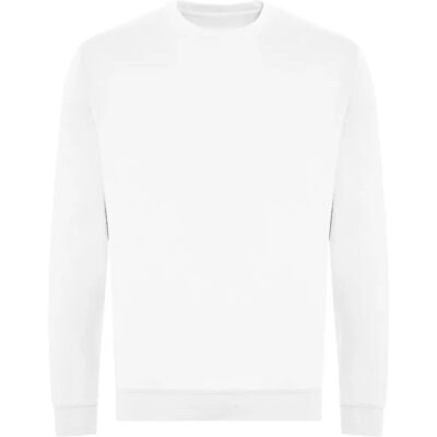 Sweater van biologisch katoen Just Hoods Organic Blanc 2XL Sweater van biologisch katoen Just Hoods Organic Blanc 2XL