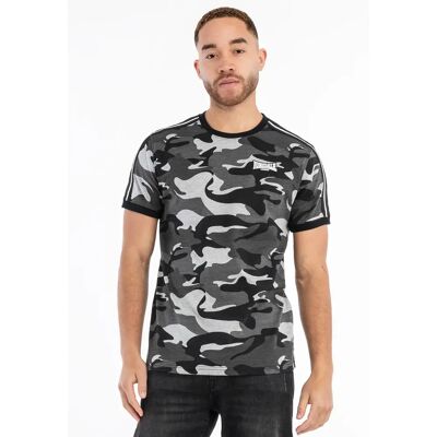 Klassiek gesneden T-shirt Lonsdale Gunnista Grijs 2XL Klassiek gesneden T-shirt Lonsdale Gunnista Grijs 2XL