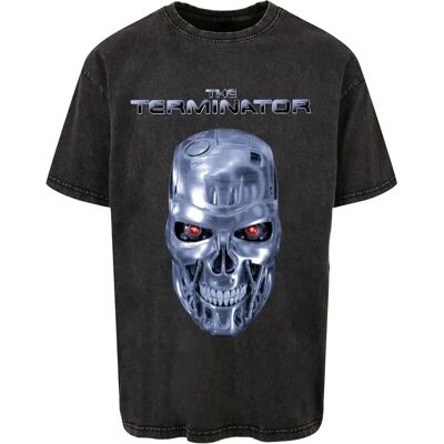 Oversized T-shirt Merchcode Terminator I´ll Be Back Zwart L Oversized T-shirt Merchcode Terminator I´ll Be Back Zwart L