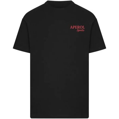 T-shirt Merchcode Aperol Spritz Zwart S T-shirt Merchcode Aperol Spritz Zwart S