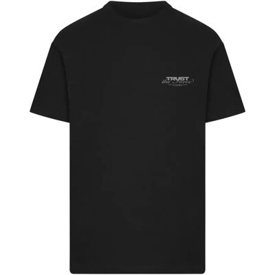 T-shirt Mister Tee Trust The Force Noir XS T-shirt Mister Tee Trust The Force Noir XS