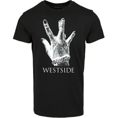 T-shirt Mister Tee Westside Connection 2.0 Zwart S T-shirt Mister Tee Westside Connection 2.0 Zwart S
