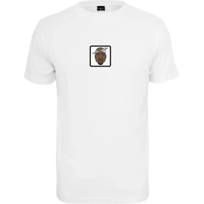 T-shirt Mister Tee LA Sketch Patch Wit L T-shirt Mister Tee LA Sketch Patch Wit L