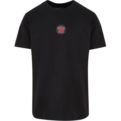 T-shirt Mister Tee Ballin 23 Patch Zwart S T-shirt Mister Tee Ballin 23 Patch Zwart S