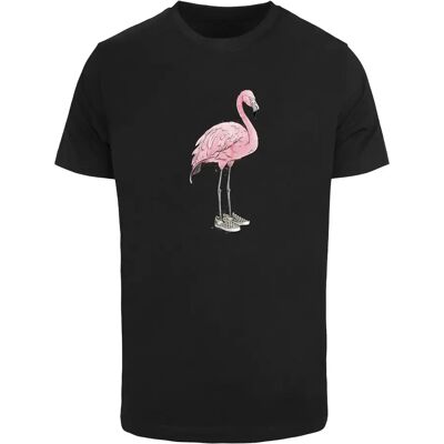 T-shirt Mister Tee Fly-Mingo Zwart S T-shirt Mister Tee Fly-Mingo Zwart S