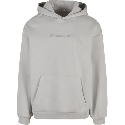 Hoodie Mister Tee Just Another EMB Grijs S Hoodie Mister Tee Just Another EMB Grijs S