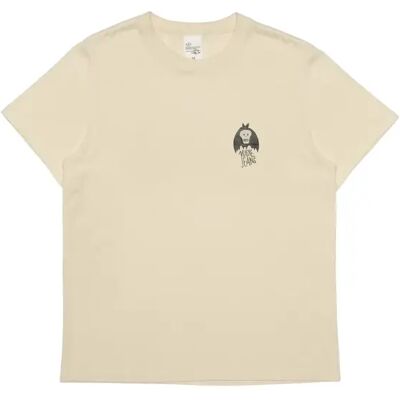 T-shirt Nudie Jeans Roy The Bat Beige M T-shirt Nudie Jeans Roy The Bat Beige M