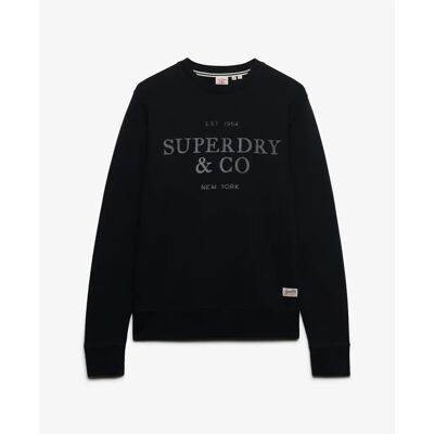 Sweatshirt Superdry 1954 Company Bleu 2XL Sweatshirt Superdry 1954 Company Bleu 2XL