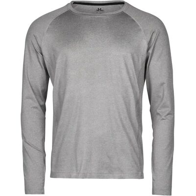 T-shirt met lange mouwen Tee Jays CoolDry Gris 3XL T-shirt met lange mouwen Tee Jays CoolDry Gris 3XL