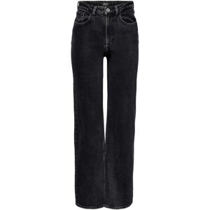 Damesjeans Only onljuicywide rea244 Noir 27x34 Damesjeans Only onljuicywide rea244 Noir 27x34
