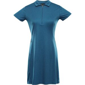 Dames jurk 1/2 rits Alpine Pro Bleu L Dames jurk 1/2 rits Alpine Pro Bleu L