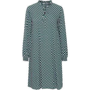 Damesjurk met v-hals b.young Byjosa Bleu 40 Damesjurk met v-hals b.young Byjosa Bleu 40