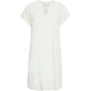 Dames V-hals jurk b.young Falakka Blanc 42 Dames V-hals jurk b.young Falakka Blanc 42