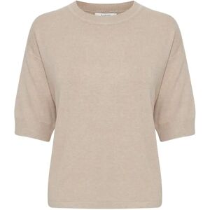 Gebreid dames-T-shirt b.young MMorla Beige L Gebreid dames-T-shirt b.young MMorla Beige L