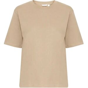 Dames-T-shirt met ronde hals b.young Trollo Beige M Dames-T-shirt met ronde hals b.young Trollo Beige M