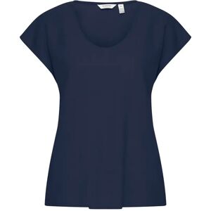 Damesblouse met ronde hals b.young Falakka Bleu 36 Damesblouse met ronde hals b.young Falakka Bleu 36