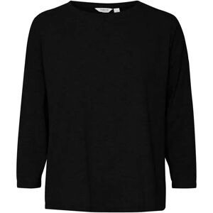 Vrouwen t-shirt met half lange mouwen b.young Pamila Noir XS Vrouwen t-shirt met half lange mouwen b.young Pamila Noir XS