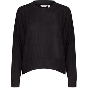 Dames-T-shirt met lange mouwen b.young Pesina Jersey Noir L Dames-T-shirt met lange mouwen b.young Pesina Jersey Noir L